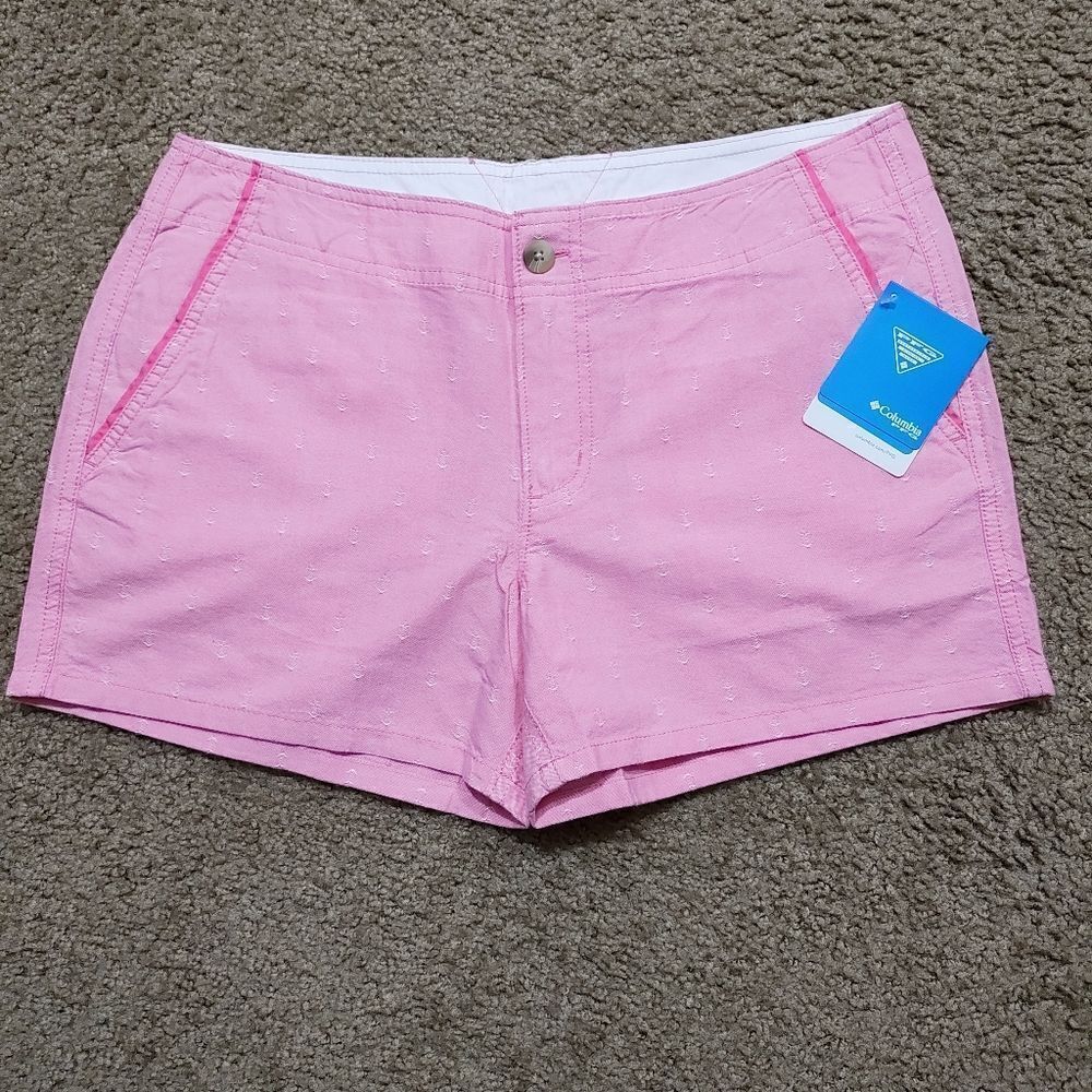 Columbia PFG Pink Solar Fade Women's Shorts -B